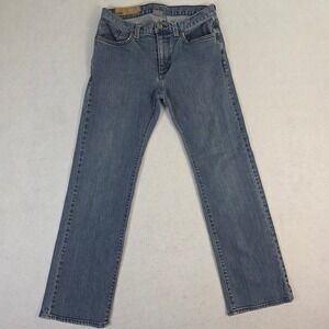 Vans Mens 28x28 Jeans Blue Excellent Straight Leg Medium Wash Denim